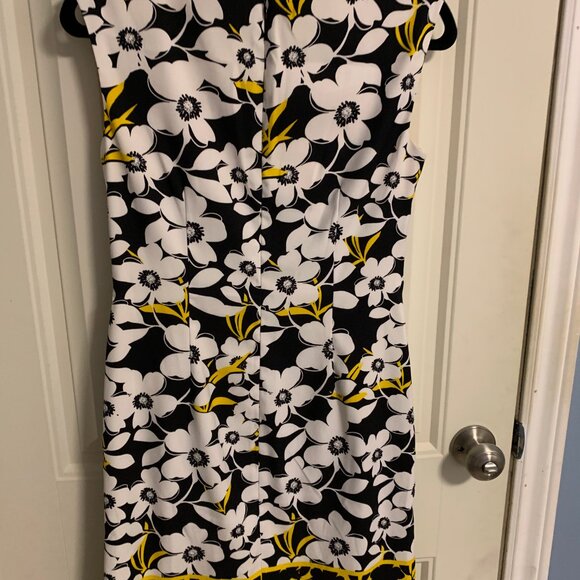 London Times Black Floral Dress - Picture 7 of 7